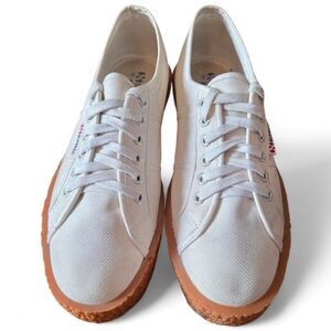 Superga x Paura Women's Chunky Casual Canvas Sneakers Shoes White Size US 11.5